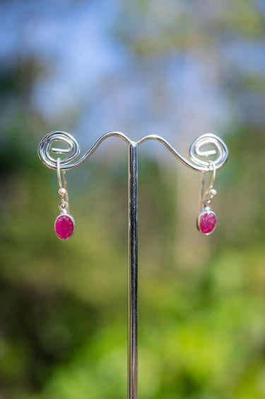 Ruby Earrings